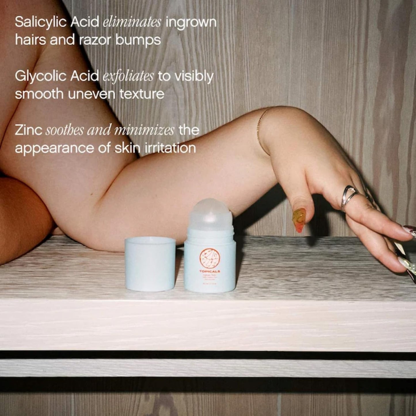 Roll-on para Vello Encarnado e Irritación High Roller Topicals | 50 ml