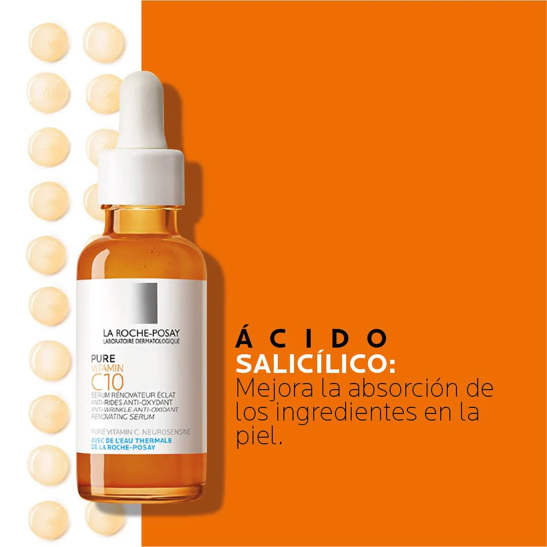 Sérum Antioxidante Pure Vitamin C10 La Roche-Posay | 30 ml