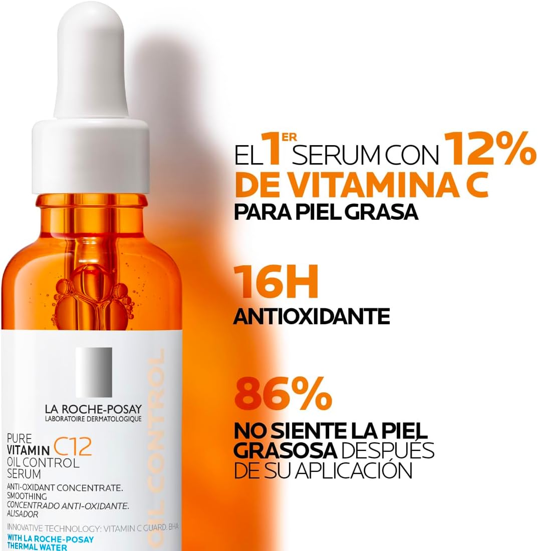 Sérum Iluminador Antioxidante C12 La Roche-Posay | 30 ml