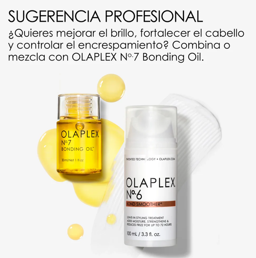 Crema Capilar Reparadora No.6 Bond Smoother Olaplex | 100 ml