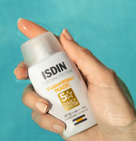 Protector Solar Facial Fusion Water Magic ISDIN | 50 ml