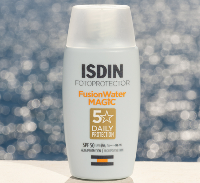 Protector Solar Facial Fusion Water Magic ISDIN | 50 ml