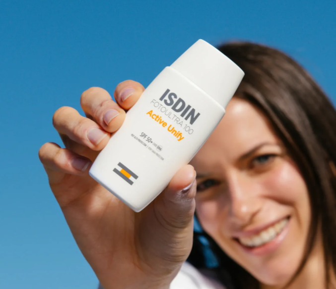 Protector Solar Facial Fotoultra 100 Active Unify ISDIN | 50 ml