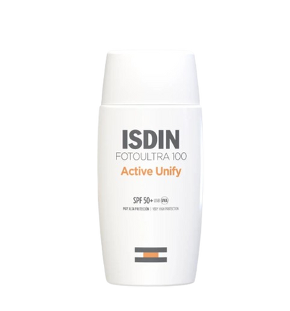 Protector Solar Facial Fotoultra 100 Active Unify ISDIN | 50 ml